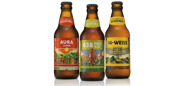 Cerveja Bohemia se inspira em Petrópolis para novos rótulos!