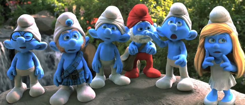 Os Smurfs e a Vila Perdida | Cartazes fazem paródia de filmes do Oscar!