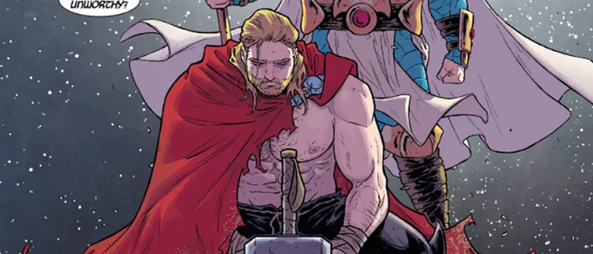 MARVEL | Revelado o segredo que levou Thor a ser indigno da Mjolnir!
