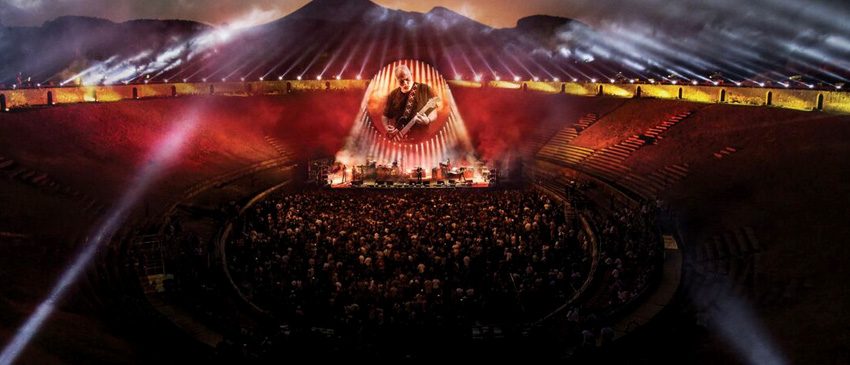 FILMES | UCI exibe o filme-concerto David Gilmour: Live in Pompeii!