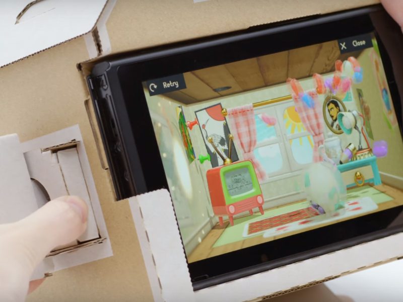 FAÇA VOCÊ MESMO | Nintendo lança o LABO, linha de brinquedos de papelão para o Switch!