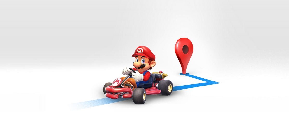 GOOGLE MAPS | Venha brincar de Mario Kart no seu GPS!
