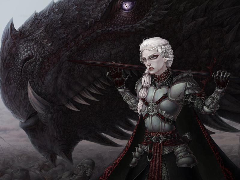 GAME OF THRONES | Perfil da personagem Visenya Targaryen!