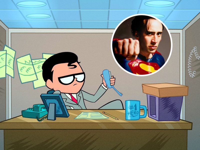 JOVENS TITÃS EM AÇÃO | Nicolas Cage será o Superman na animação!