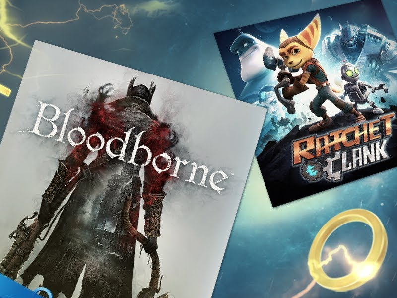 PLAYSTATION PLUS | Bloodborne e Ratchet & Clank encabeçam a lista de jogos gratuitos de março!