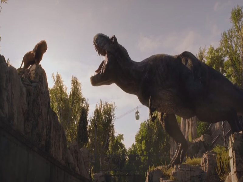 JURASSIC WORLD | Leão contra um T-Rex em novos comerciais!