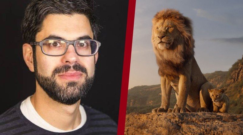 CCXP 2019 | Julien Bolbach irá ao evento apresentar o making of do filme “O Rei Leão”!