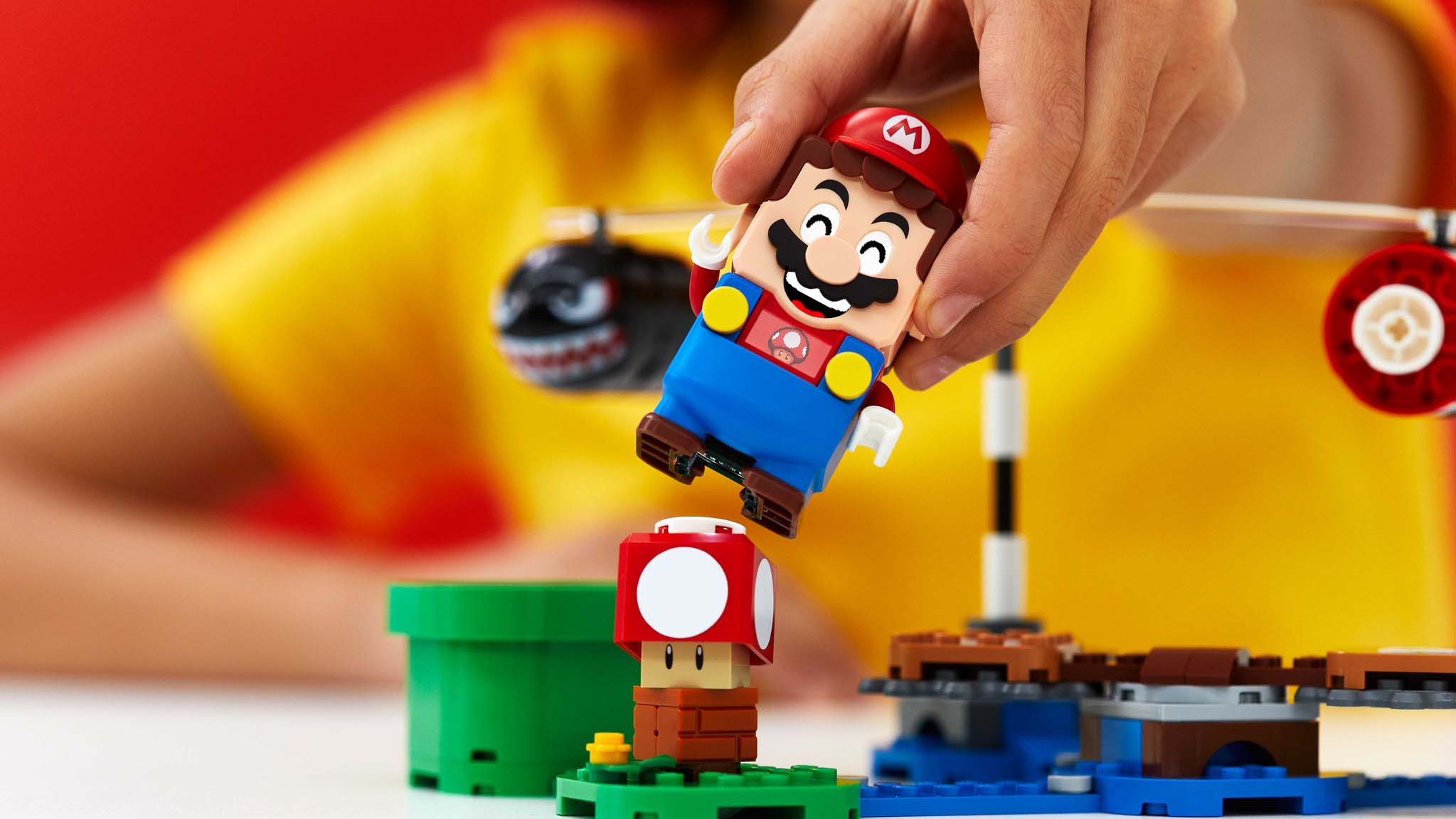 LEGO revela parceria com a Nintendo para linha do Super Mario