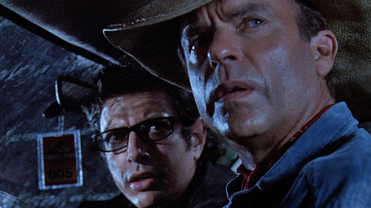 Jeff Goldblum e Sam Neill recriam cena clássica de Jurassic Park