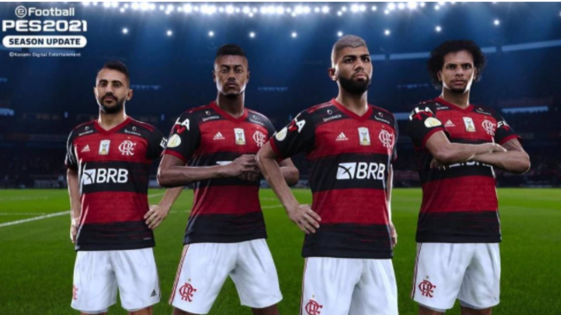 Flamengo está no FIFA e no PES – mas como jogar com os jogadores reais?