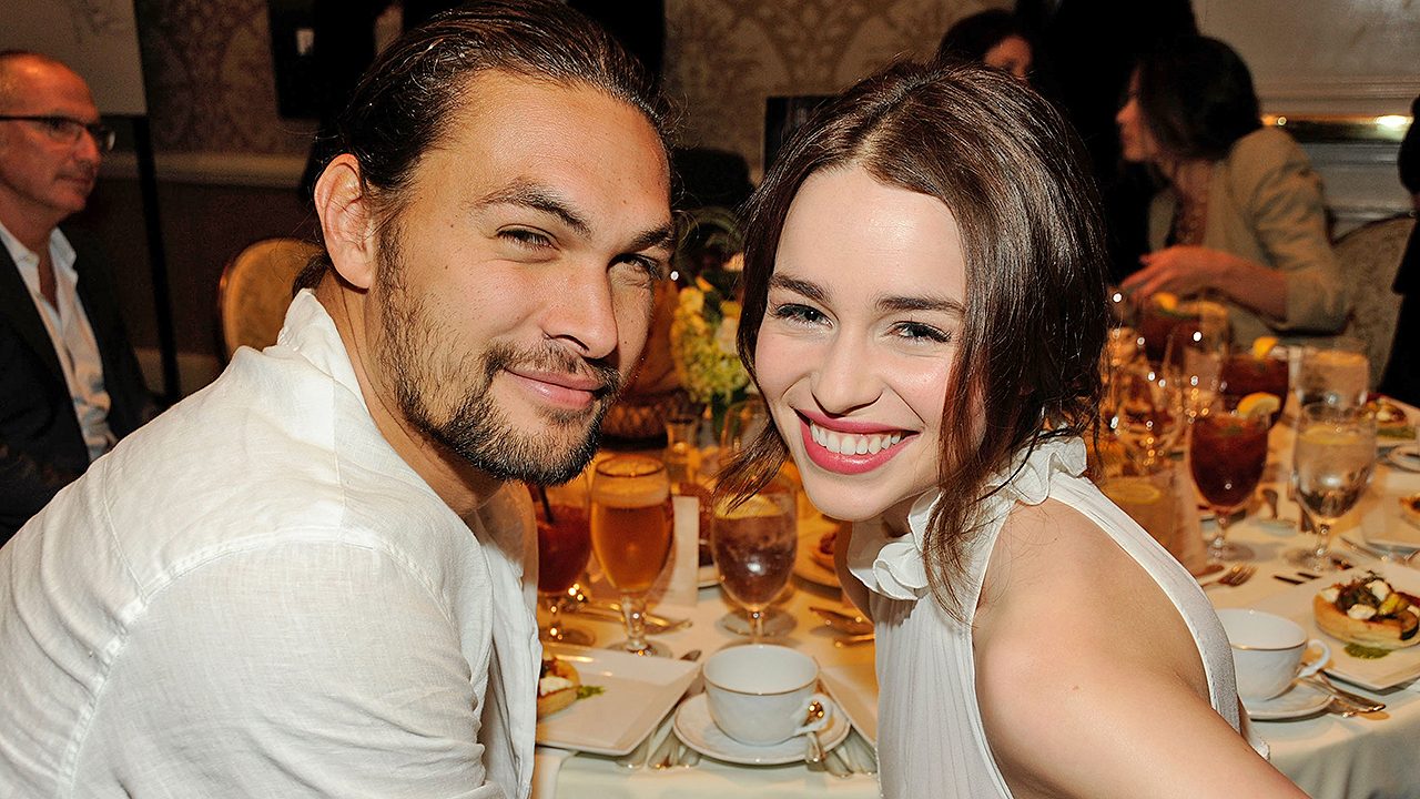 Emilia Clarke e Jason Momoa: a melhor reunião de Game of Thrones