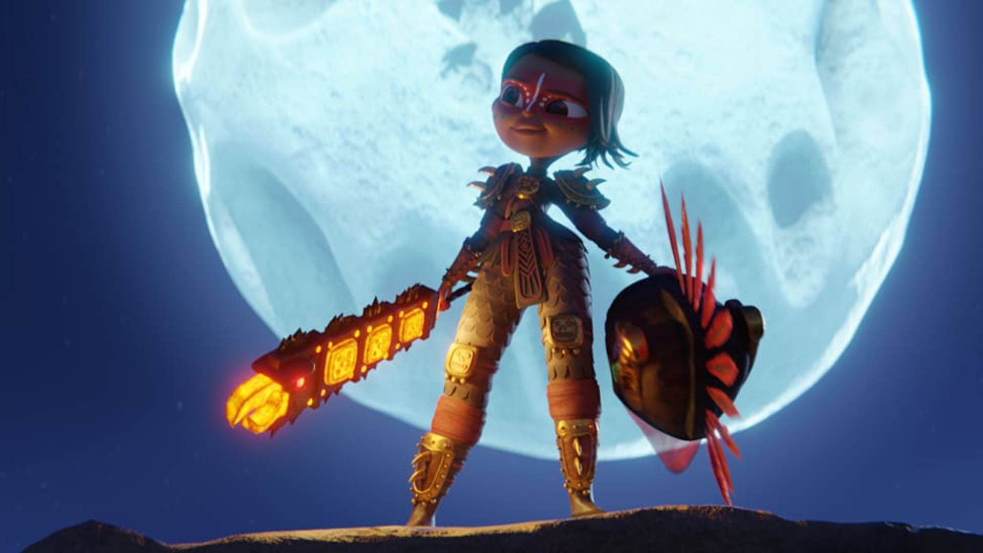 Conheça os guerreiros de Maya e os 3 Guerreiros, série animada da Netflix