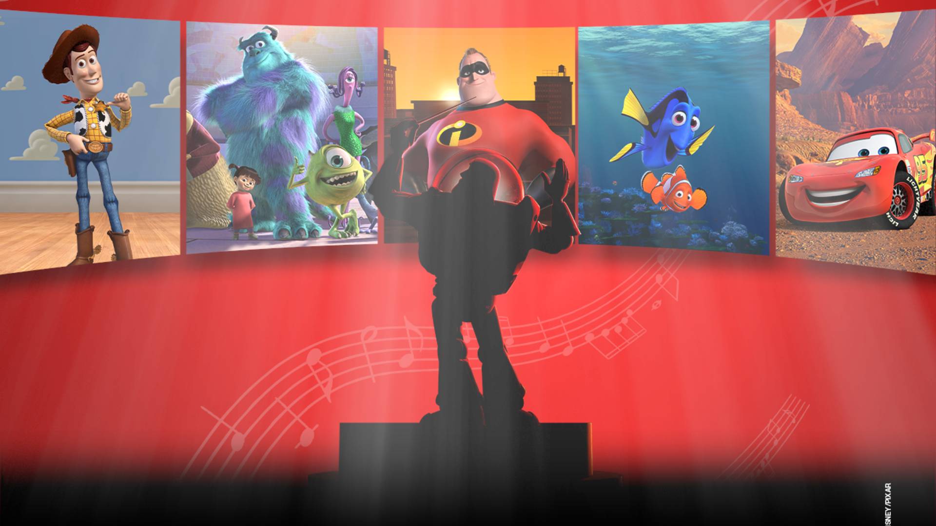 Pixar in Concert chega ao Brasil em julho com orquestras e trilhas icônicas